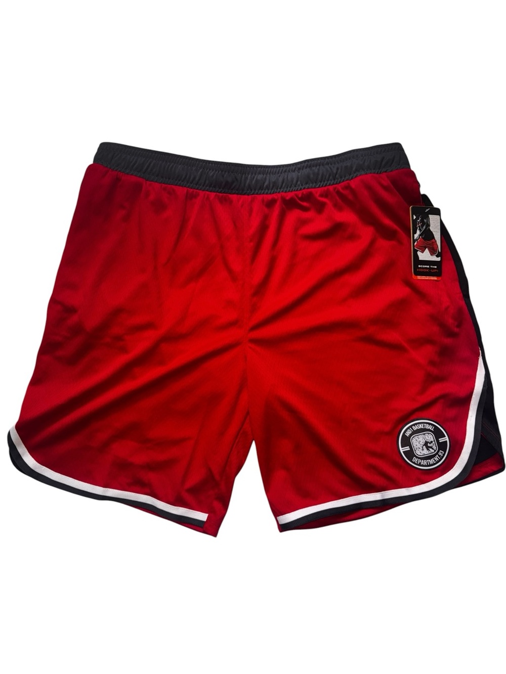 AND1 Hoop Basketball Shorts Red Size 2XL NWT